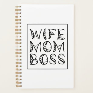 Wife, Mom, Boss Planner
