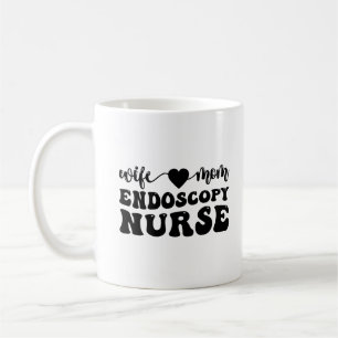 Wife Mom Endoscopy Nurse Gi Nurse Mom Coffee Mug