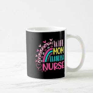 Wife mom grandma nurse mother day nurses day coffee mug