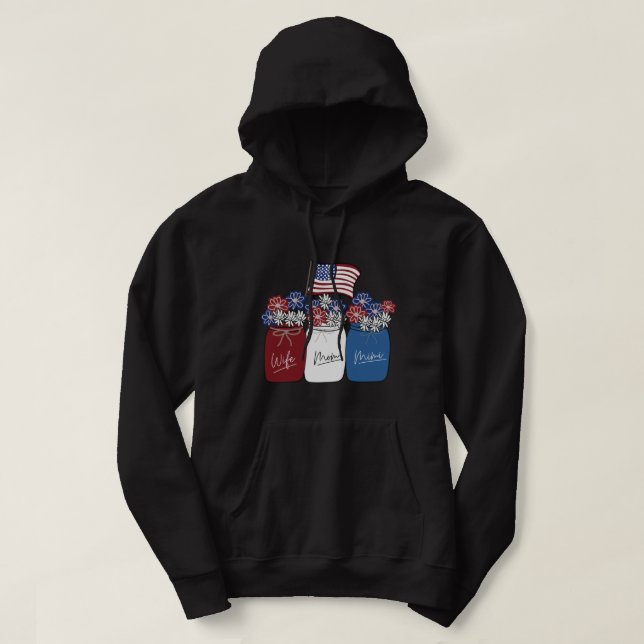 Wife Mom Mimi Shirt (Design Front)