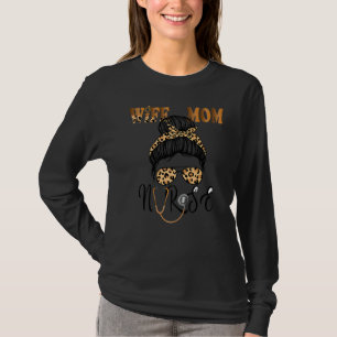 Wife Mom Nurse Womens Rn Lpn Mothers Day Nurse Wee T-Shirt