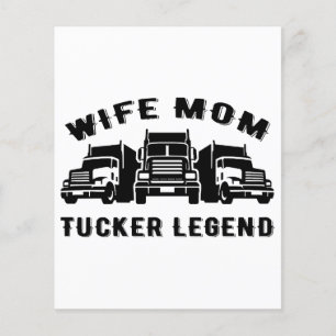 Wife Mom Trucker Legend Quotes