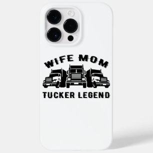 Wife Mom Trucker Legend Quotes Case-Mate iPhone 14 Pro Max Case