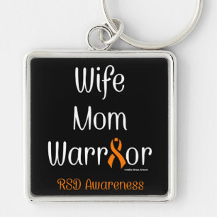 Wife Mom Warrior...RSD Keychain