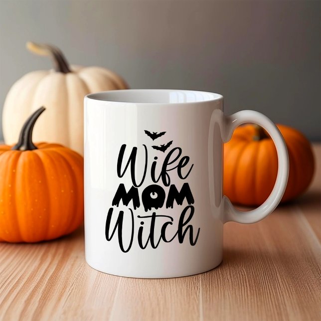 Wife Mom Witch Coffee Mug (Creator Uploaded)