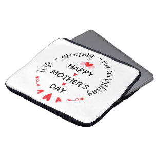 Wife Mommy Our Everything Cute Mother's day Sweet Laptop Sleeve