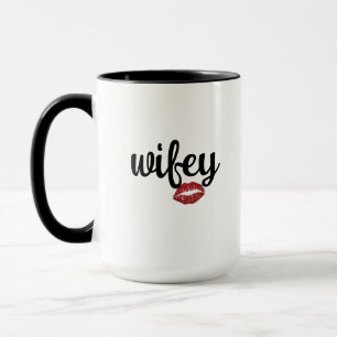 Wife Mug - Trendy Wife Custom Coffee Personalized