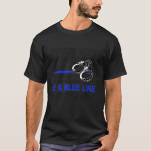 Wife of a Retired Police Officer Proud Retiring Co T-Shirt