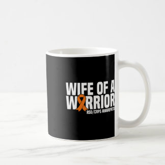 Wife Of A Warrior Orange Ribbon Rsdcrps Awareness  Coffee Mug