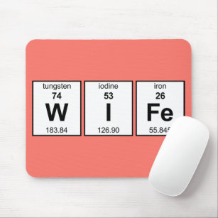 WIFe Periodic Table Mouse Pad