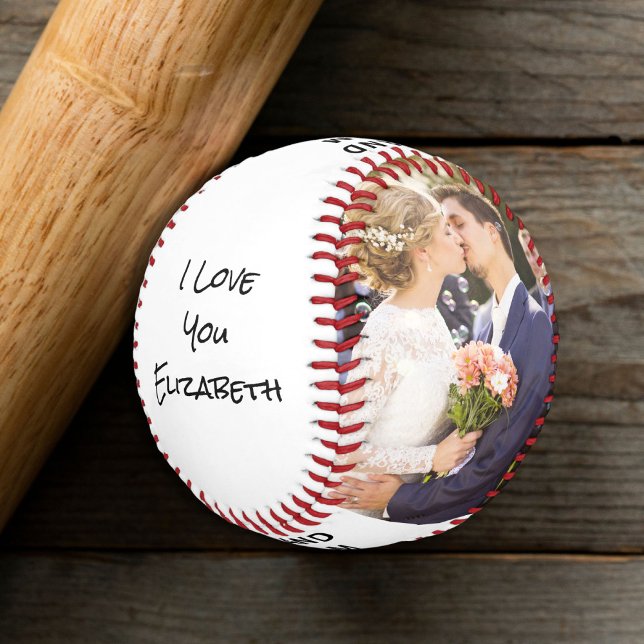 Wife Personalized Photos Baseball (Wife Personalized Photos Baseball)