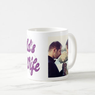 Wife Photo purple Coffee Mug