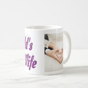 Wife Photo purple Coffee Mug