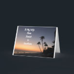 **WIFE**S UNSET TO SUNDOWN BIRTHDAY WISHES CARD<br><div class="desc">TO MY ***WIFE*** SAY "HAPPY BRITHDAY" WITH A BEAUTIFUL BEACH SUNSET? REMEMBER YOU CAN CHANGE THE VERSE INSIDE AND OUT IF YOU WISH. THANKS FOR STOPPING BY ONE OF MY EIGHT STORES.</div>