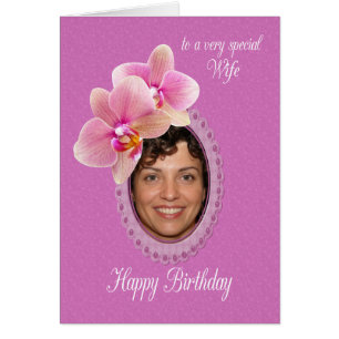 Wife Special Birthday Wishes Orchids