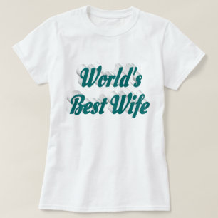 Wife with green text T-Shirt