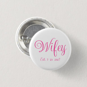 Wifey  1 inch round button