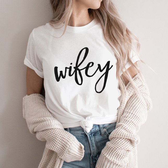 Wifey and Hubby Honeymoon T-Shirt (Creator Uploaded)