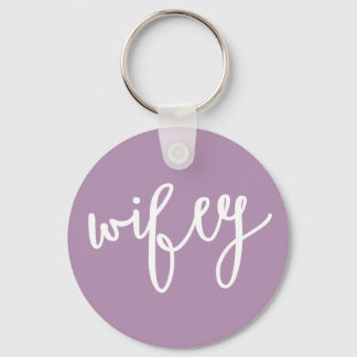 Wifey Keychain