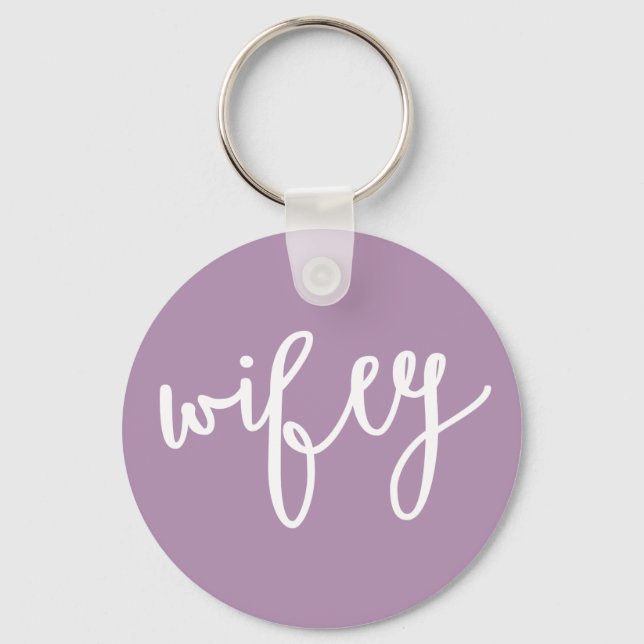 Wifey Keychain (Front)