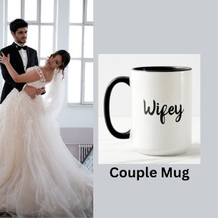 Wifey Mariage Lune de miel Couple Mug