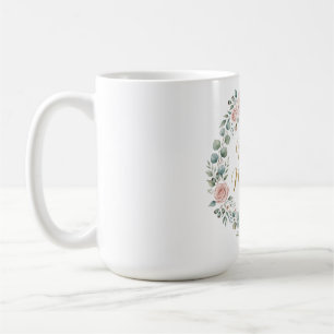 Wifey Material Floral Bachelorette Party Design Coffee Mug