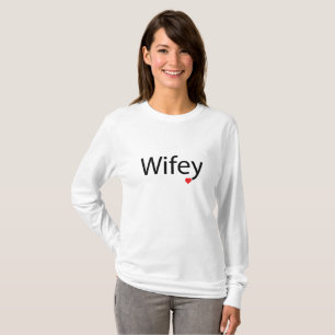 Wifey - T-shirt à manches longues de base pour fem