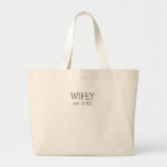 Wifey Tote Bag<br><div class="desc">Wifey Tote Bag</div>