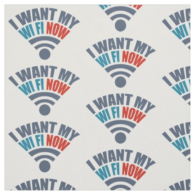 WiFi custom fabric (Swatch)