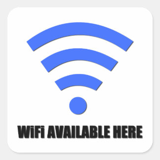 Wifi Disponible Ici Sticker