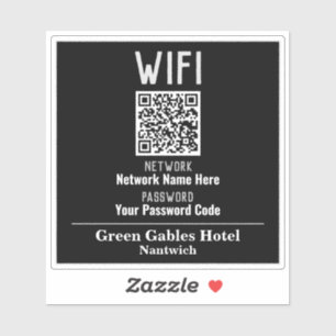 WiFi Instructions With QR Code