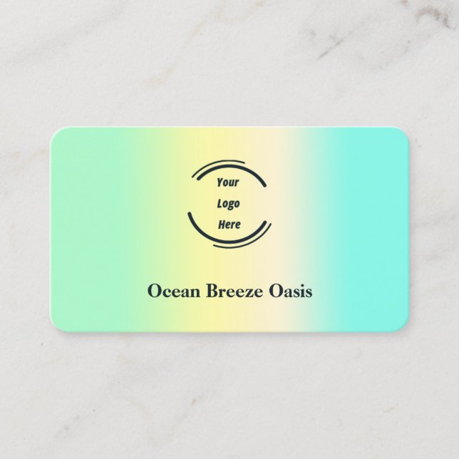 Wifi Internet Network and Password Guest Business Card (Front)