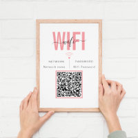 WIFI Network Password QR Code