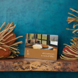 Wifi Password Sign Photo Plaque<br><div class="desc">Modern WiFi password sign to share your network information with guests. Perfect for Airbnb rentals,  bed and breakfast rooms and more. Minimal modern design with photo and simple easy-to-read typography.</div>