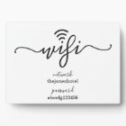 Wifi Password Sign | Simply Right