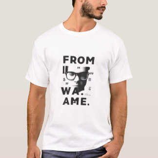 WiFi, Pizza, Sommeil, Répète – Drôle T-shirt Minim