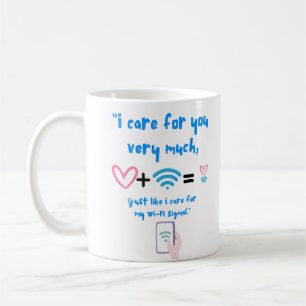 WIFI QUOTE COFFEE MUG