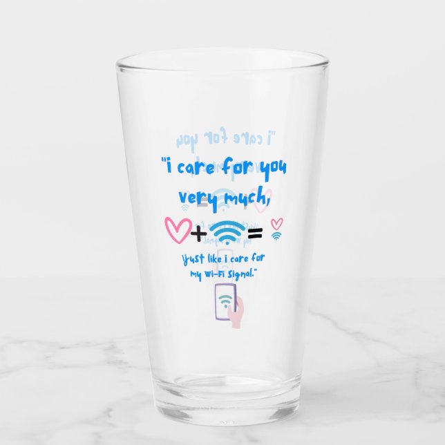 WIFI QUOTE GLASS (Front)