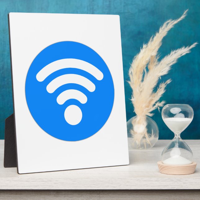Wifi Symbol Plaque (Side)