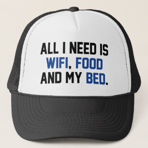 WifiFoodBed1C Trucker Hat
