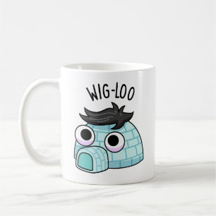 Wig-loo Funny Igloo Pun  Coffee Mug
