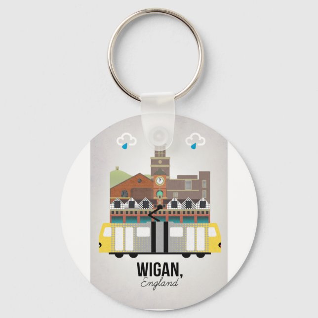 Wigan Keychain (Front)