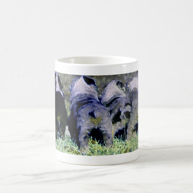 Wiggle Butts Mugs (Center)
