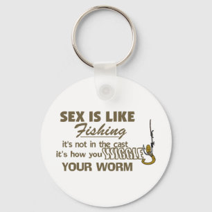 Wiggle Your Worm Keychain