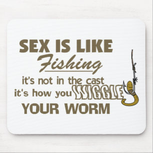 Wiggle Your Worm Mouse Pad