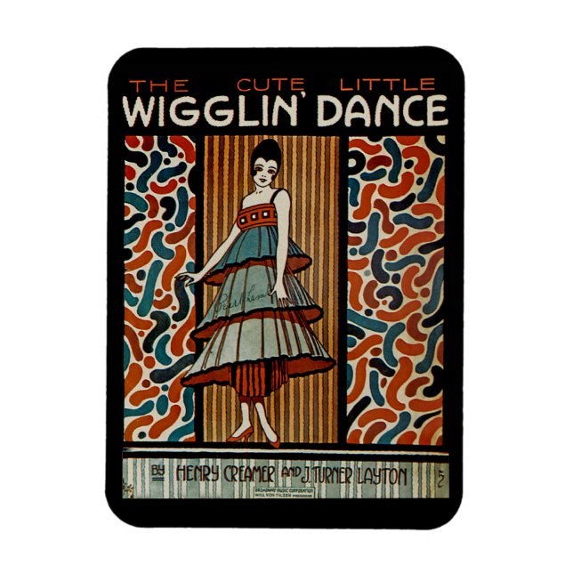 Wigglin Dance Magnet (Vertical)