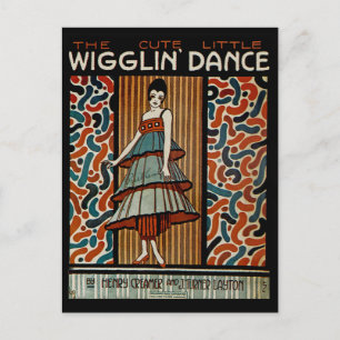 Wigglin Dance Postcard