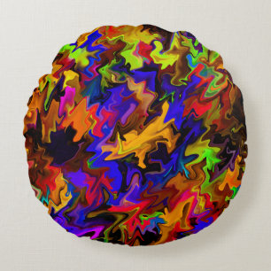 Wigglin'..... Round Pillow