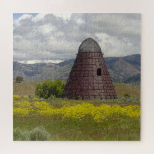 Wigwam Burner at Willow Creek Ranch Jigsaw Puzzle