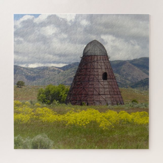 Wigwam Burner at Willow Creek Ranch Jigsaw Puzzle (Horizontal)